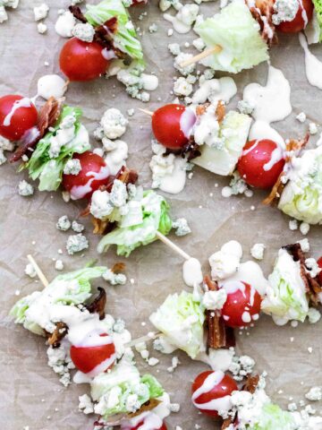 Wedge Salad Skewers from A Thousand Crumbs (1 of 5)