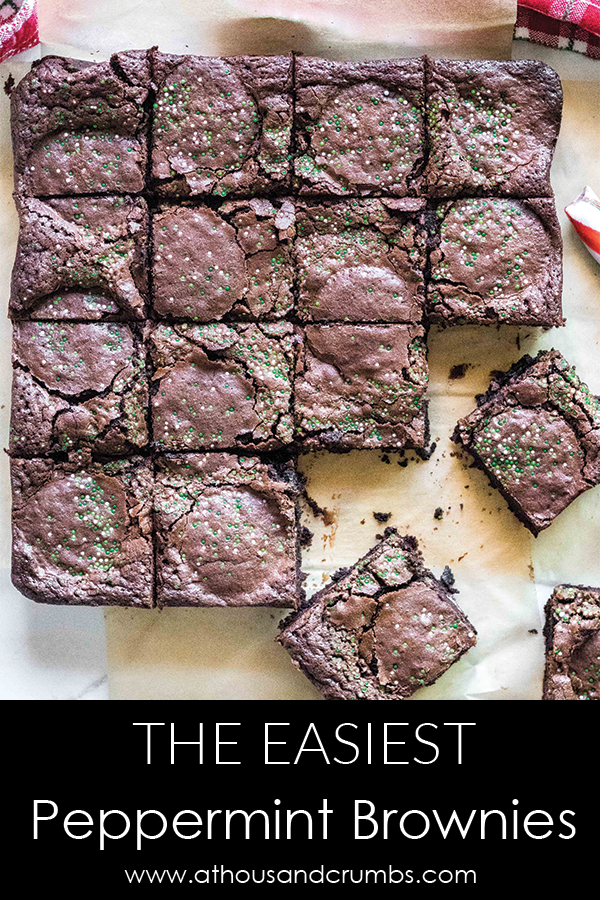 Pinterest - The Easiest Peppermint Brownies