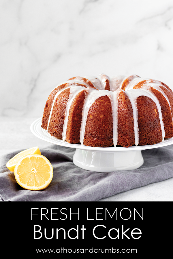 Pinterest ALT2 - Fresh Lemon Bundt Cake