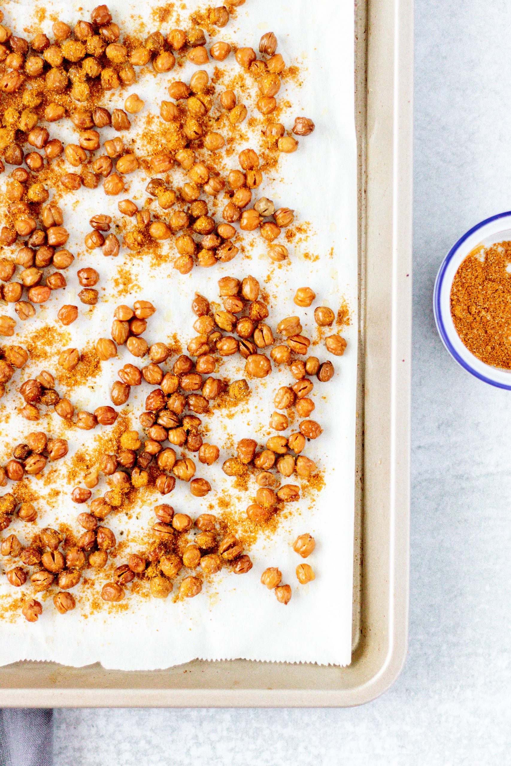 Curry Oven Roasted Crispy Chickpeas from a Thousand Crumbs (5 of 7)