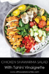 Pinterest - Chicken Shawarma Salad with Tahini Vinaigrette