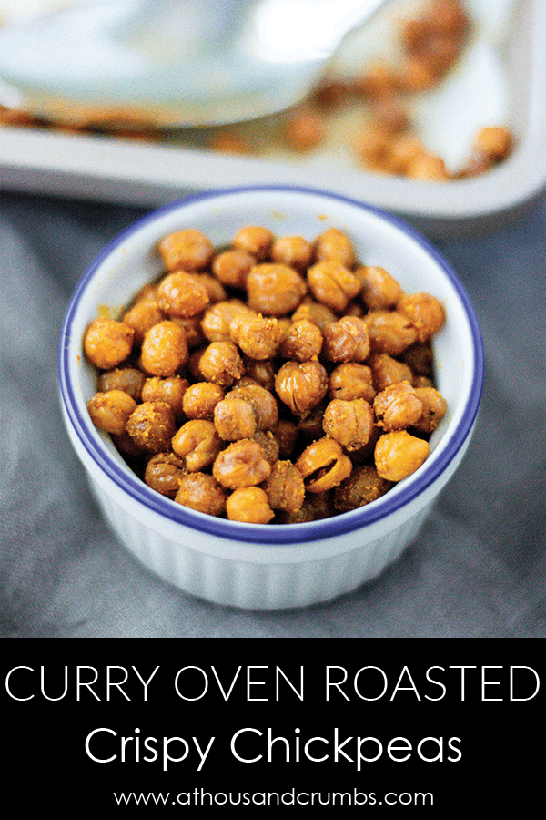 Pinterest - Curry Oven Roasted Crispy Chickpeas